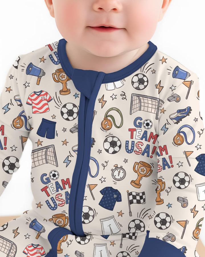 Soccer Go Team USA Bamboo Convertible Zippy