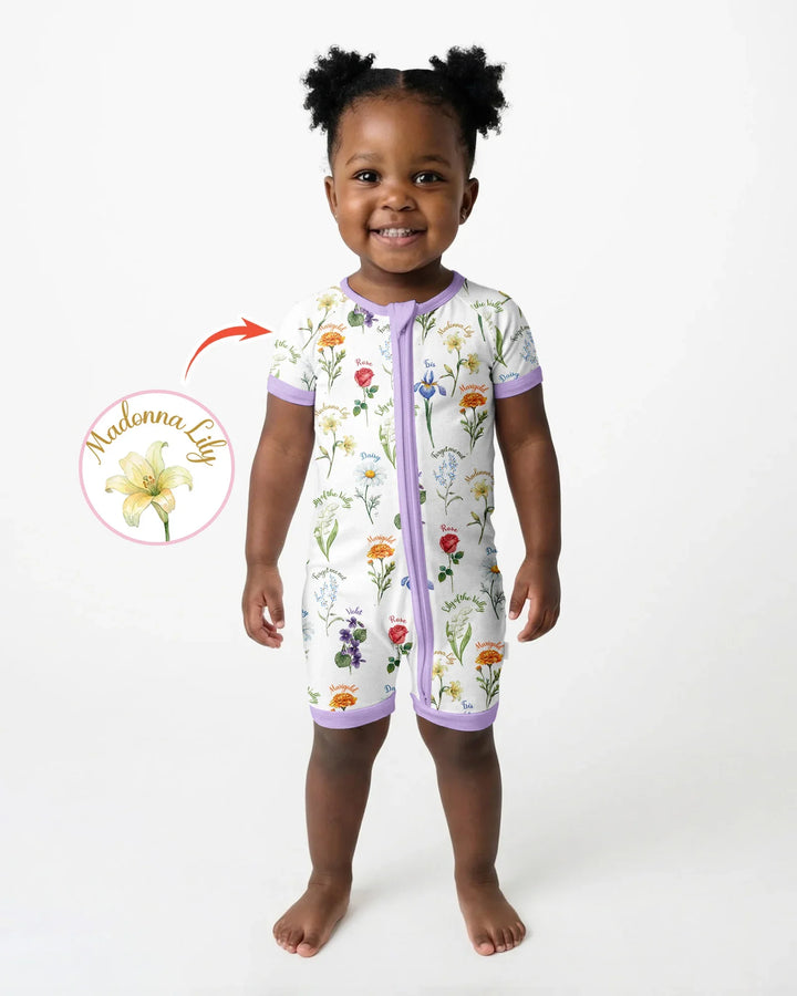 Marian Garden Bamboo Shorty Zippy