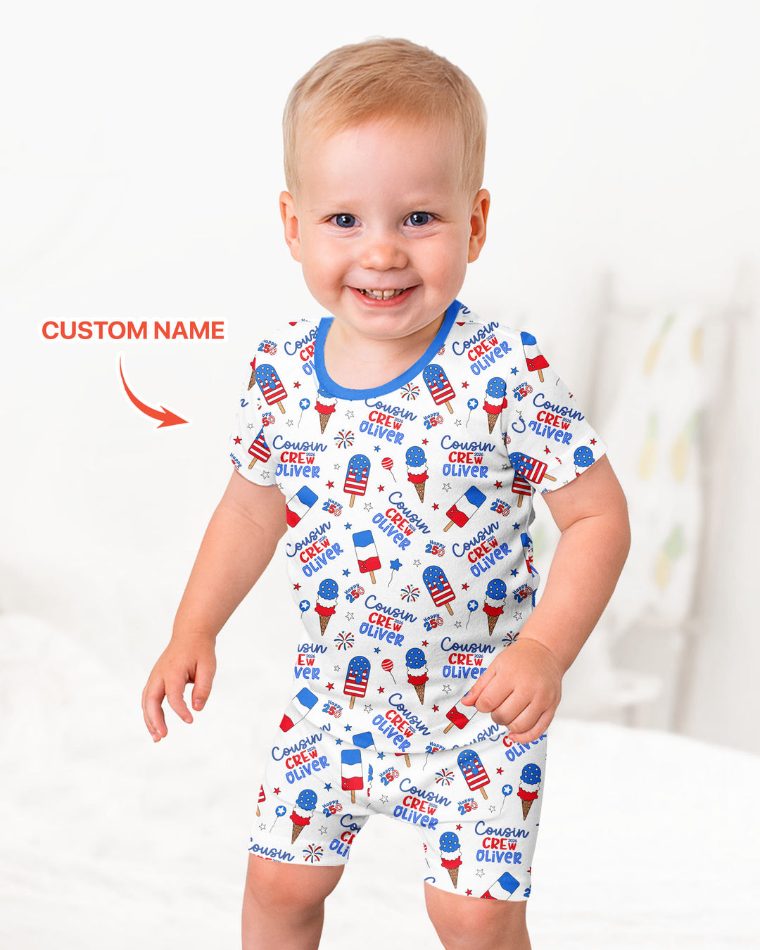 Conjunto de Pijama de Dos Piezas de Bambú con Mangas Cortas y Pantalones Cortos