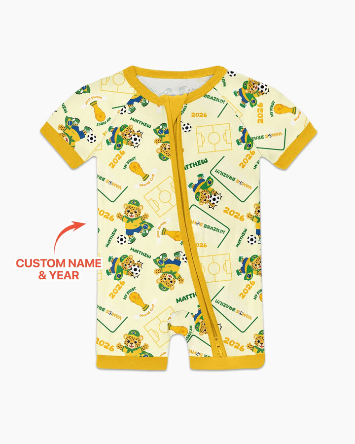 My First World Cup Bamboo Shorty Zippy
