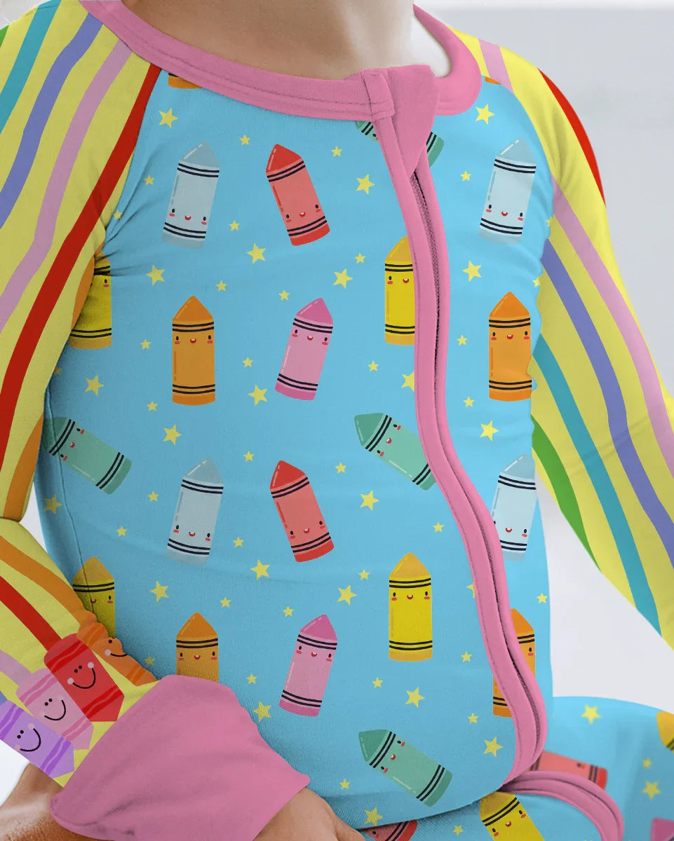 Gerippte Babykleidung mit individuellem Foto - Weich &amp; Skizzenhaft
