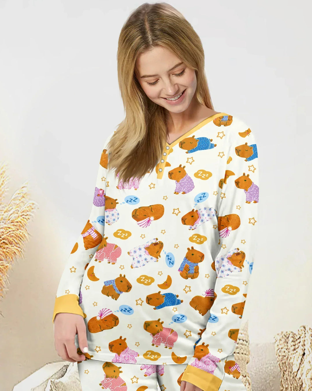 Capyjama Family Matching Bamboo Women Pajama Set