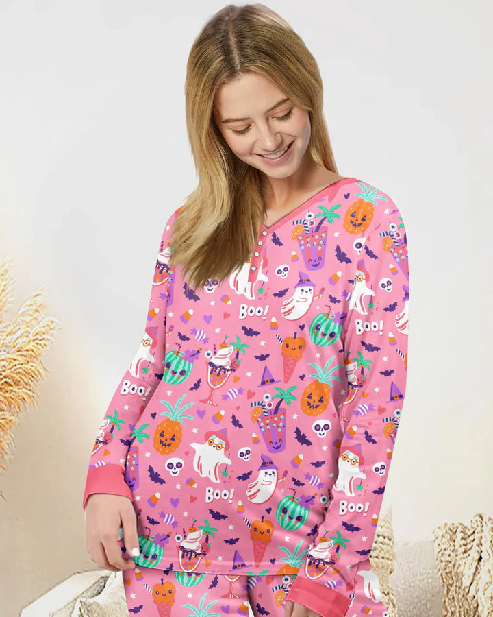 Vorlage Bambus Damen Pyjama Set