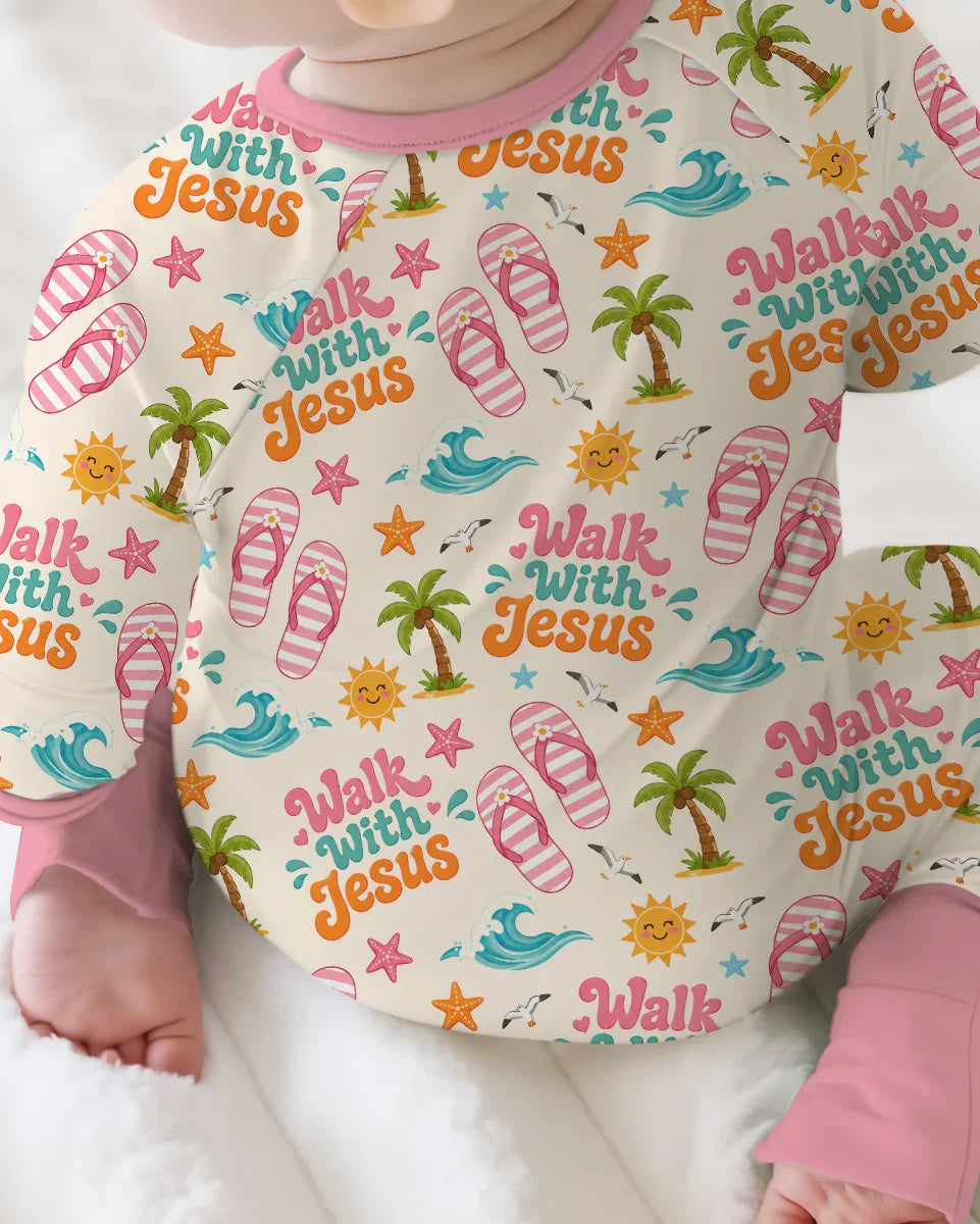 Gerippte Babykleidung mit individuellem Foto - Weich &amp; Skizzenhaft