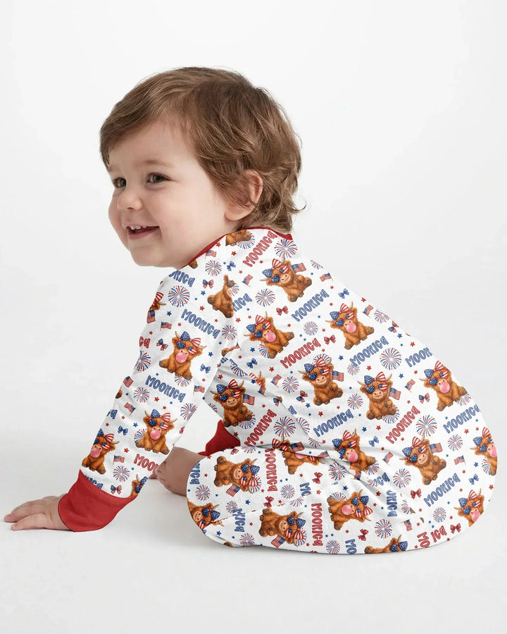 Gerippte Babykleidung mit individuellem Foto - Weich &amp; Skizzenhaft
