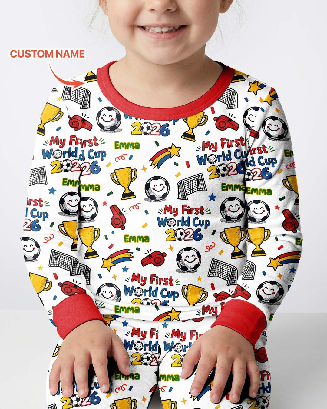 Conjunto de pijama de dos piezas de bambú con mangas largas, plantilla PERSONALIZADA