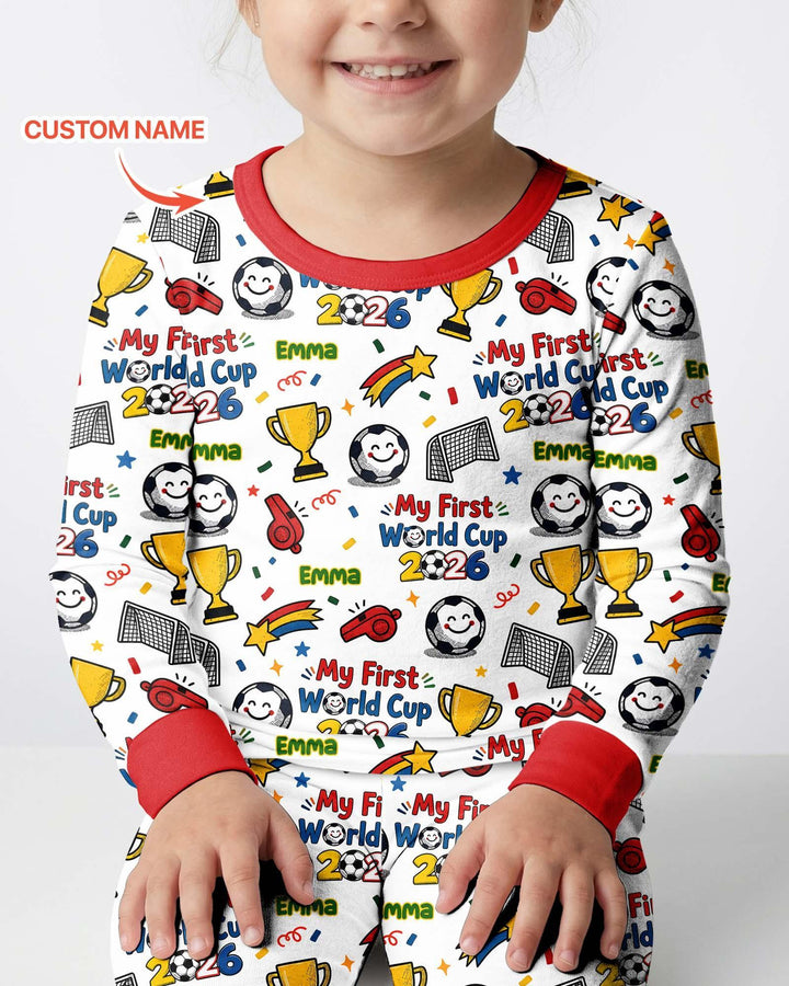 Conjunto de pijama de dos piezas de bambú con mangas largas, plantilla PERSONALIZADA