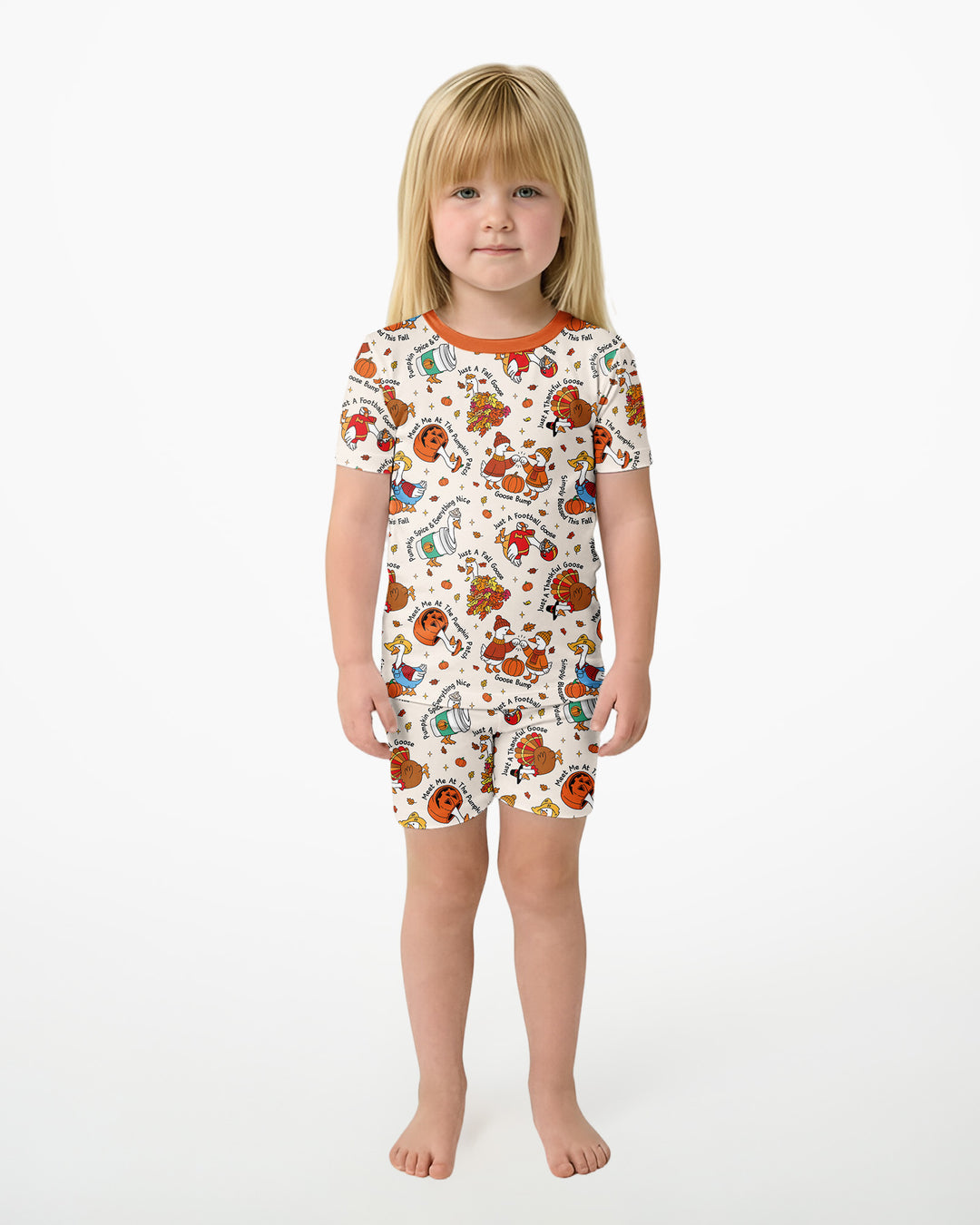 Schlafanzug-Set zweiteilig, kurze Ärmel, kurze Hose, Bambus
