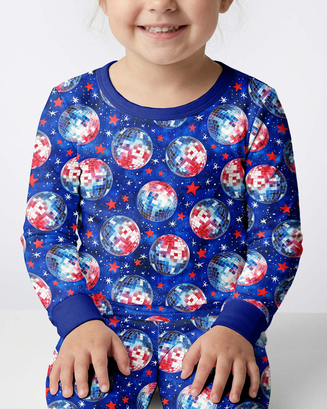 Conjunto de pijama de dos piezas de bambú de manga larga