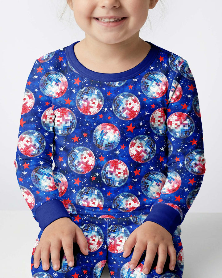 Conjunto de pijama de dos piezas de bambú de manga larga