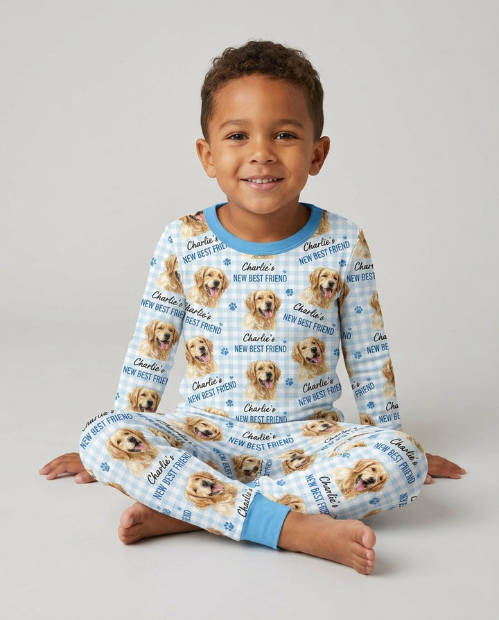 New Best Friend Bamboo Two Piece Long Sleeve Pajama Set