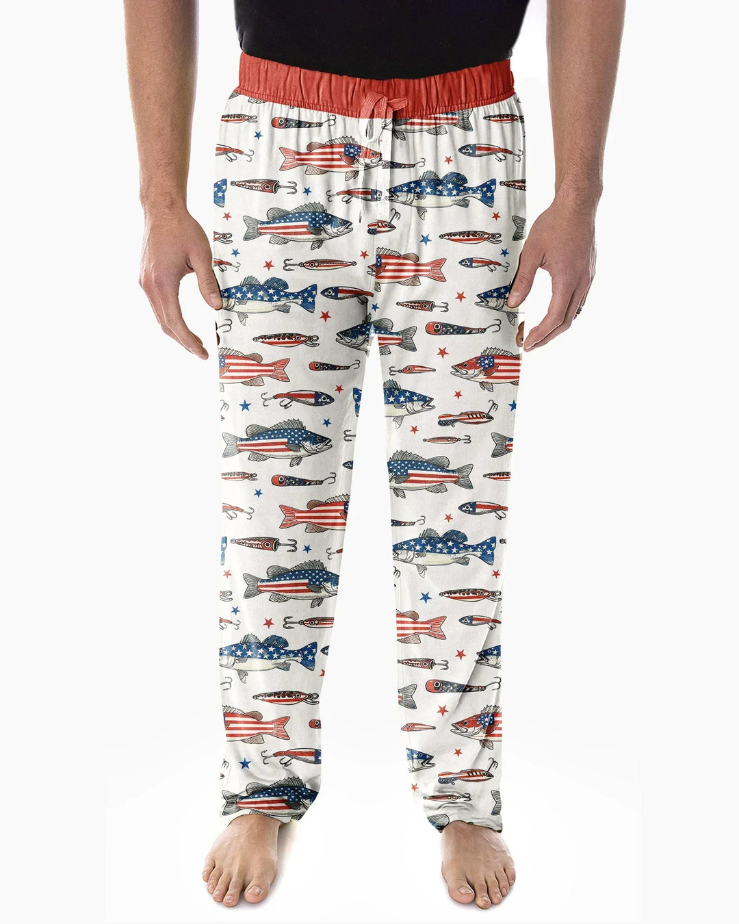 Hooked On Freedom Bamboo Men's Pajama Set
