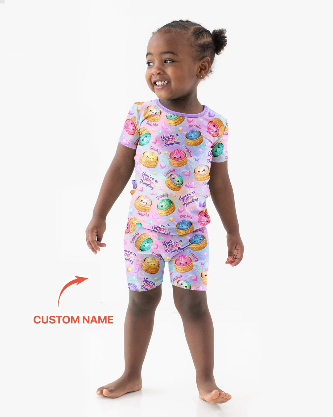 Conjunto de Pijama de Dos Piezas de Bambú con Mangas Cortas y Pantalones Cortos