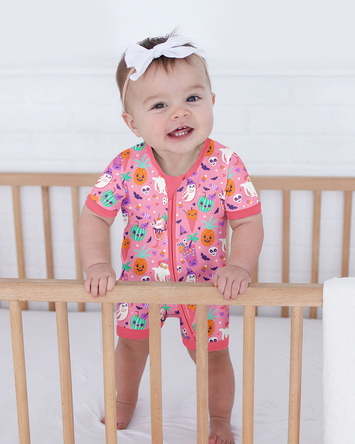 Summerween Doodles Bamboo Shorty Zippy