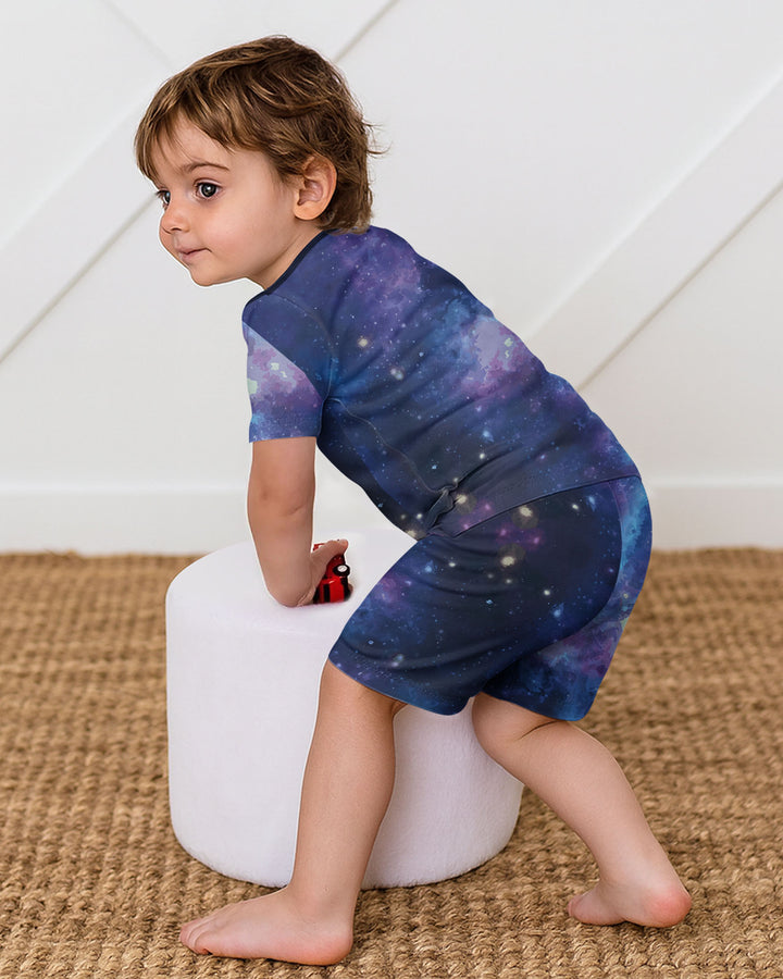 Nebula Bambus Zweiteiler Kurzarm Shorts Pyjama Set
