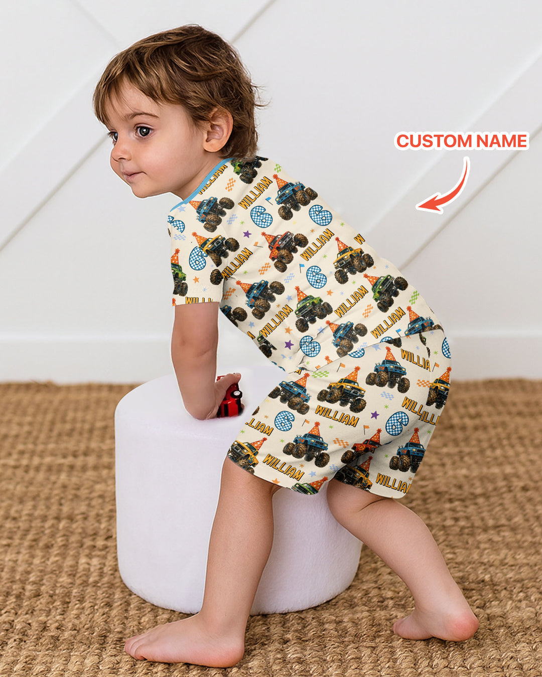 Conjunto de Pijama de Dos Piezas de Bambú con Mangas Cortas y Pantalones Cortos
