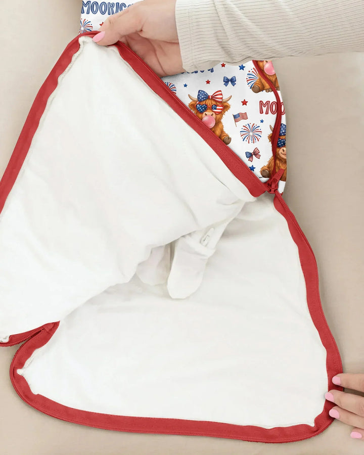 Moo-Rica Cowgirl Bamboo Sleep Bag