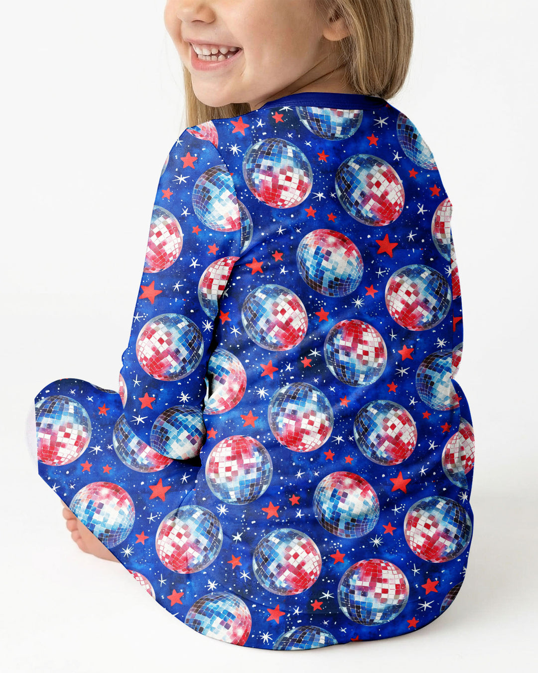 Conjunto de pijama de dos piezas de bambú de manga larga