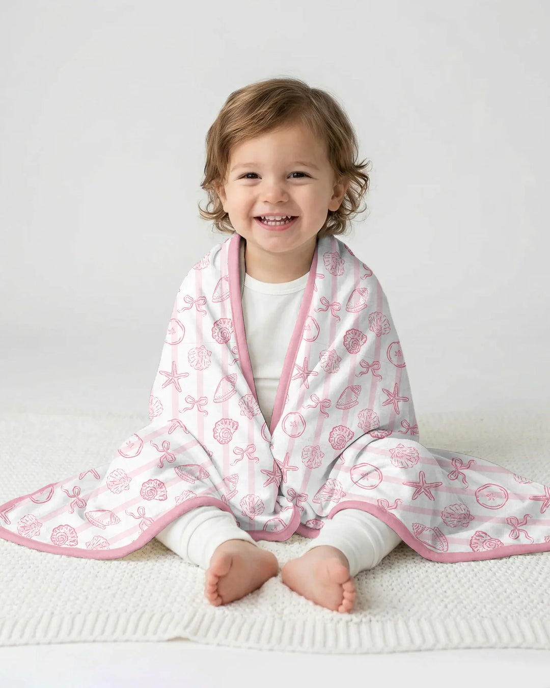 Coastal Keepsakes Family Matching Bamboo Blanket