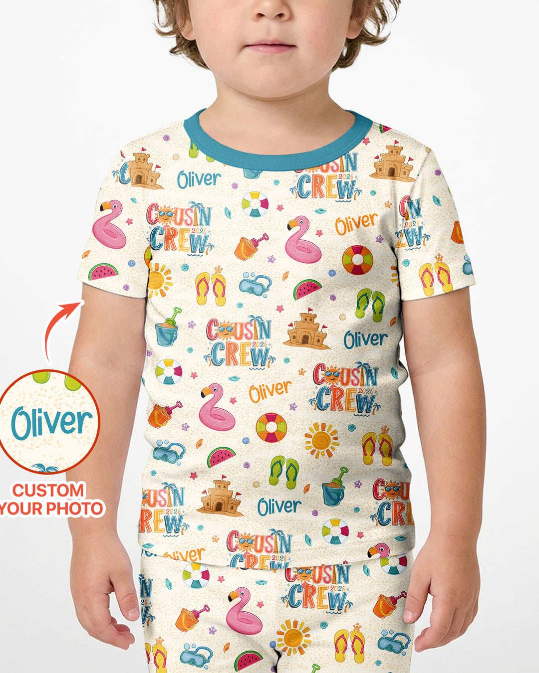 Conjunto de Pijama de Dos Piezas de Bambú con Mangas Cortas y Pantalones Cortos