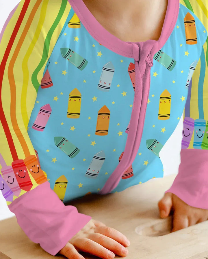 Gerippte Babykleidung mit individuellem Foto - Weich &amp; Skizzenhaft