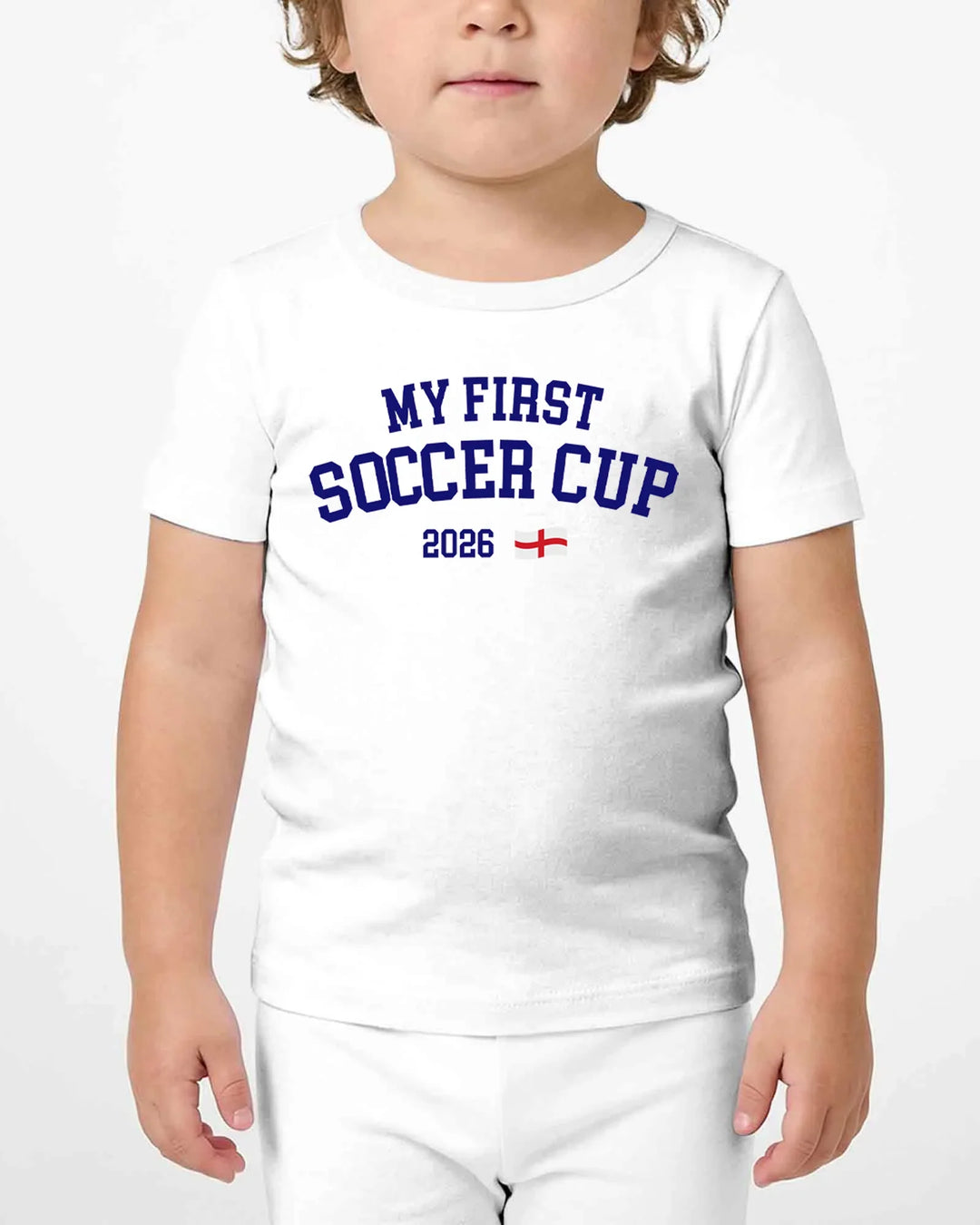 My First Soccer Cup 2026 Bamboo Two Piece Short Sleeve Shorts Pajama Set