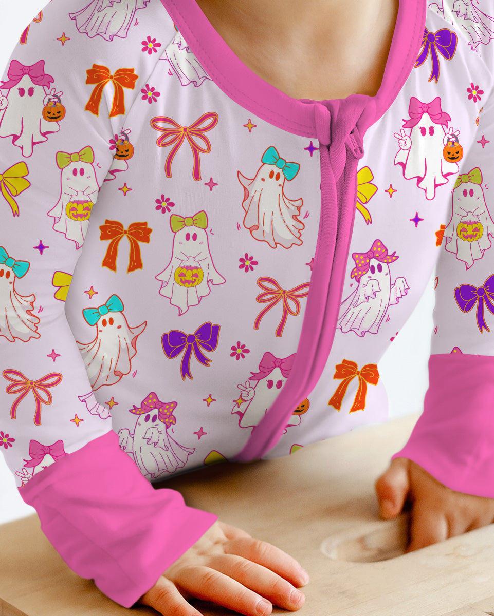 Coquette Ghost & Bow Bamboo Convertible Zippy