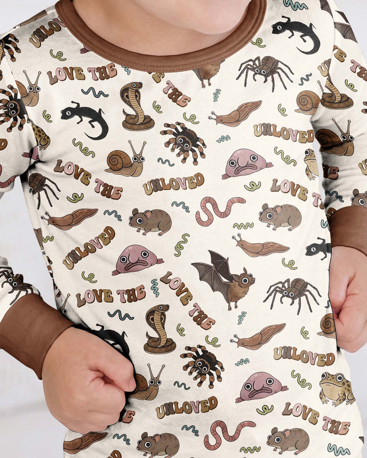 Love The Unloved Bamboo Two Piece Long Sleeve Pajama Set