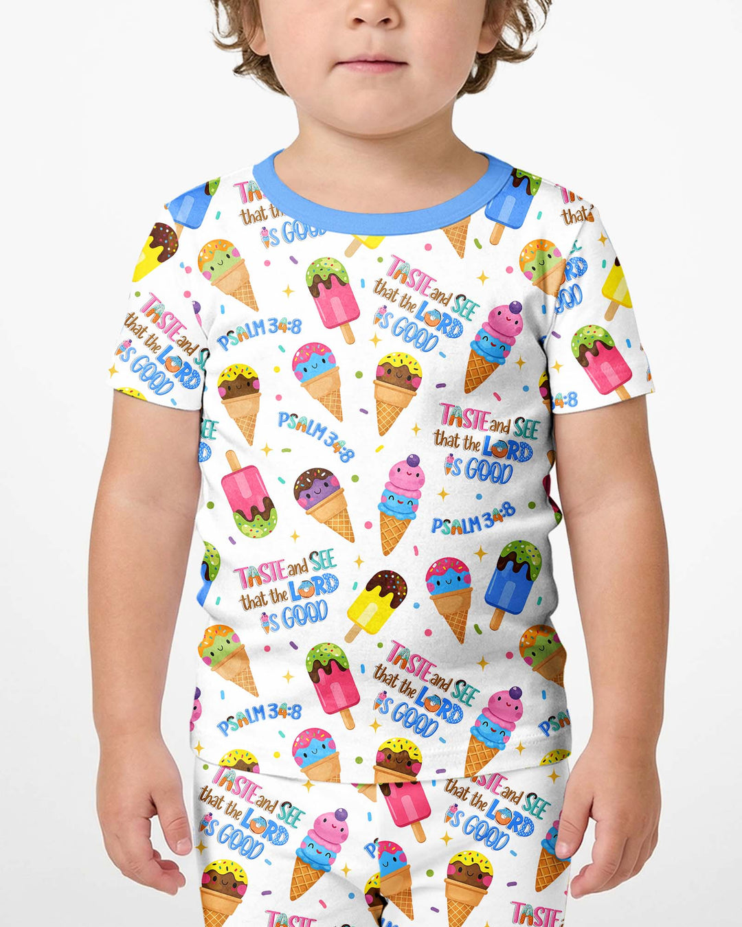 Conjunto de Pijama de Dos Piezas de Bambú con Mangas Cortas y Pantalones Cortos