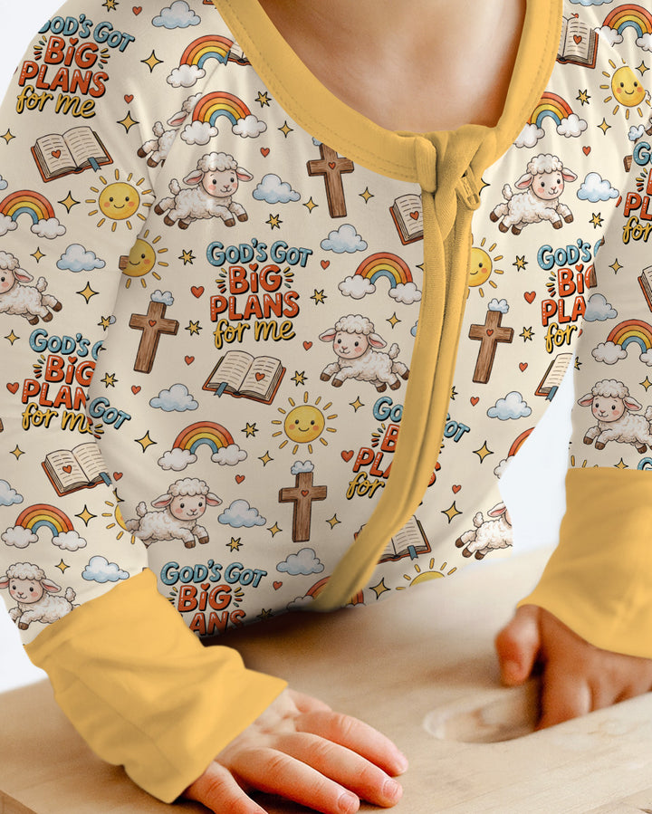 Gerippte Babykleidung mit individuellem Foto - Weich &amp; Skizzenhaft