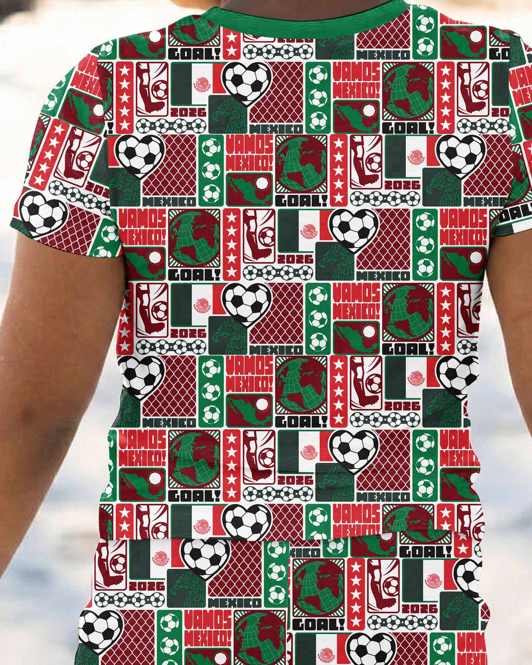 Conjunto de pijama de dos piezas de manga corta de bambú