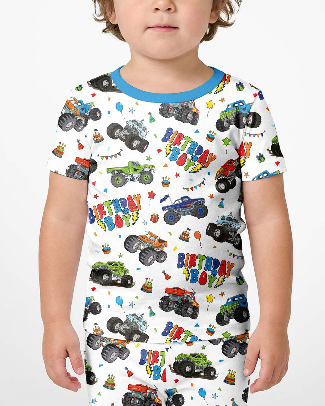 Conjunto de pijama de dos piezas de manga corta de bambú