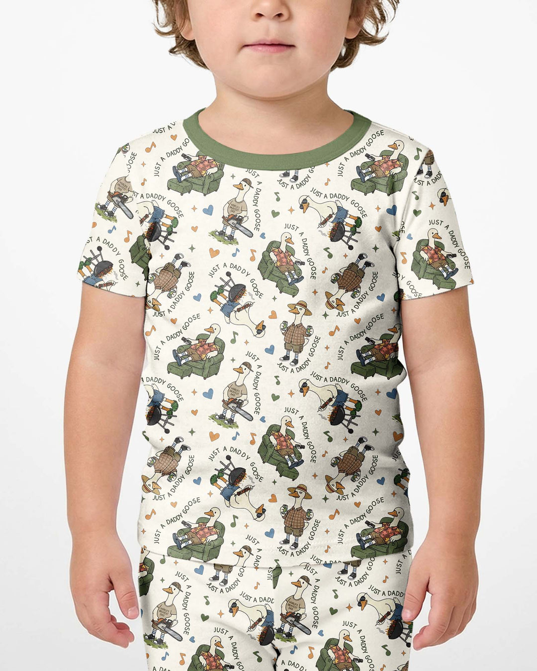 Conjunto de Pijama de Dos Piezas de Bambú con Mangas Cortas y Pantalones Cortos