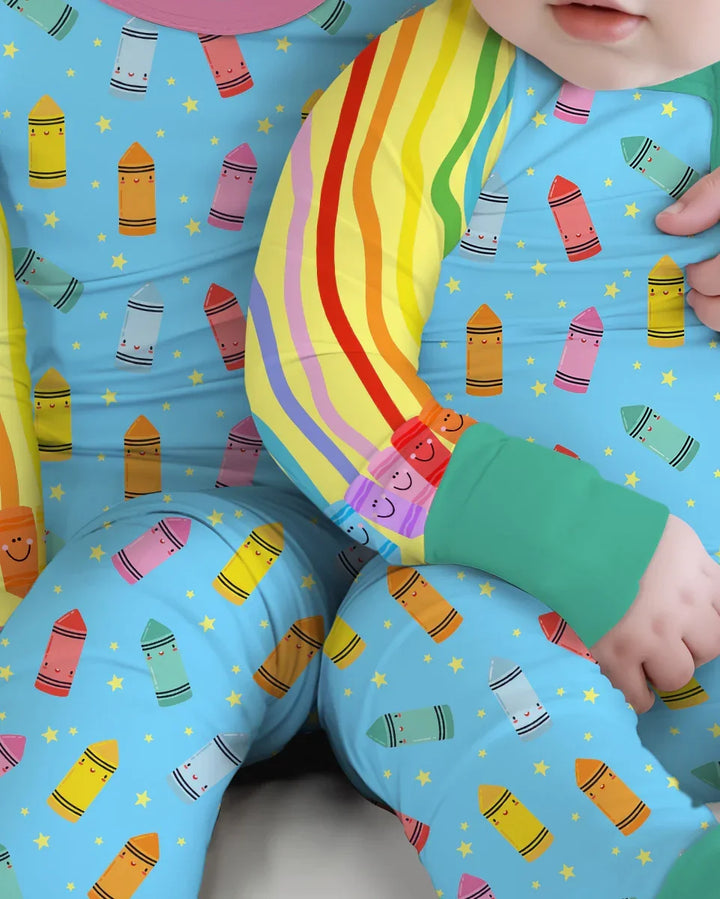 Gerippte Babykleidung mit individuellem Foto - Weich &amp; Skizzenhaft