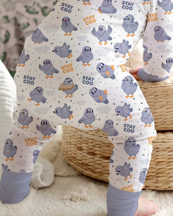 Pigeon Stay Coo Bamboo Convertible Zippy
