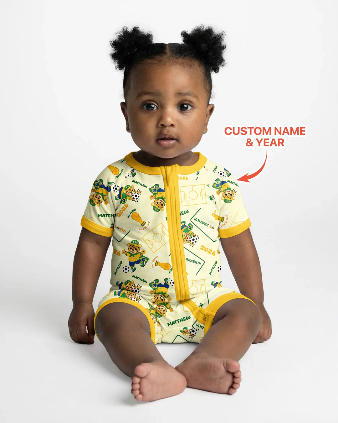 My First World Cup Bamboo Shorty Zippy