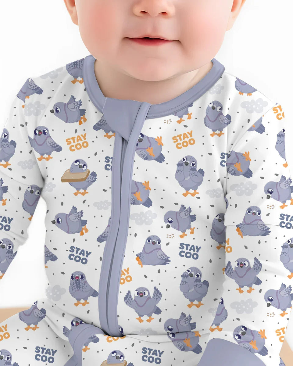 Pigeon Stay Coo Bamboo Convertible Zippy