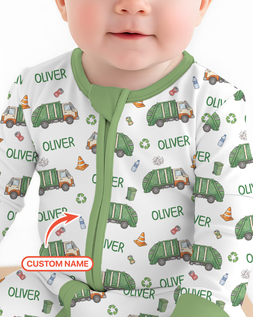 Gerippte Babykleidung mit individuellem Foto - Weich &amp; Skizzenhaft