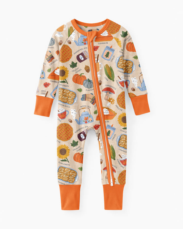 Cozy Season Mommy & Me Matching Bamboo Convertible Zippy