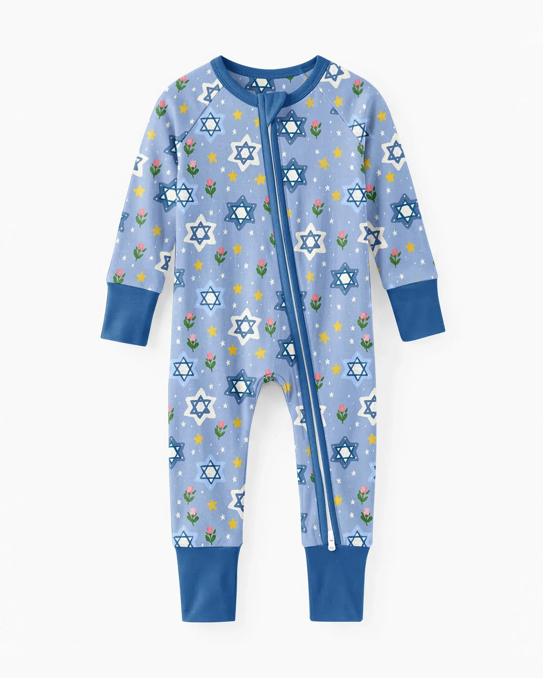 Starry Bloom Blessings Family Matching Bamboo Convertible Zippy