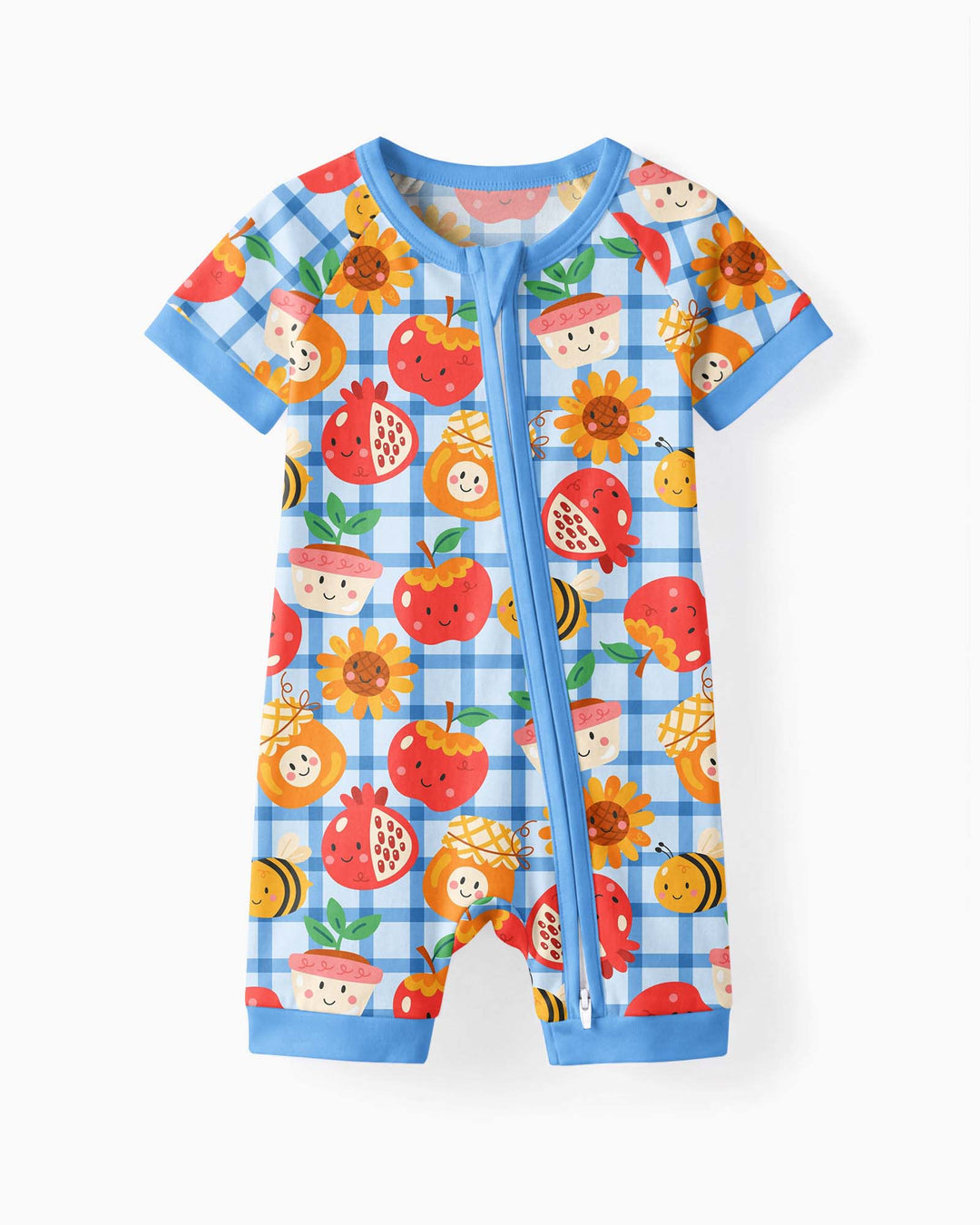 Sweet New Year Bamboo Shorty Zippy