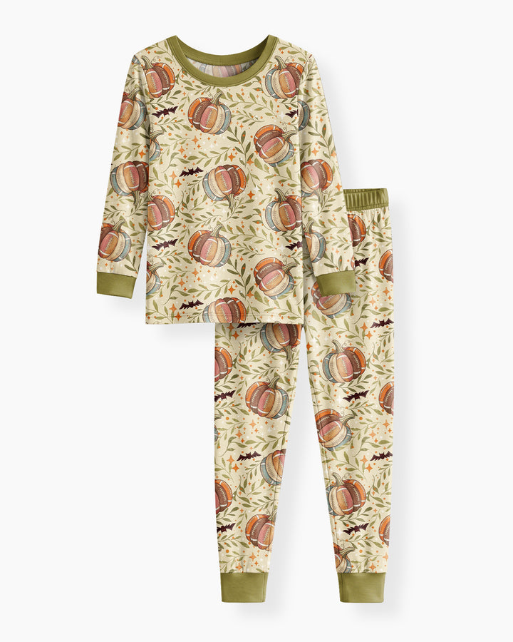 It's Football Season Bamboo Two Piece Long Sleeve Pajama Set