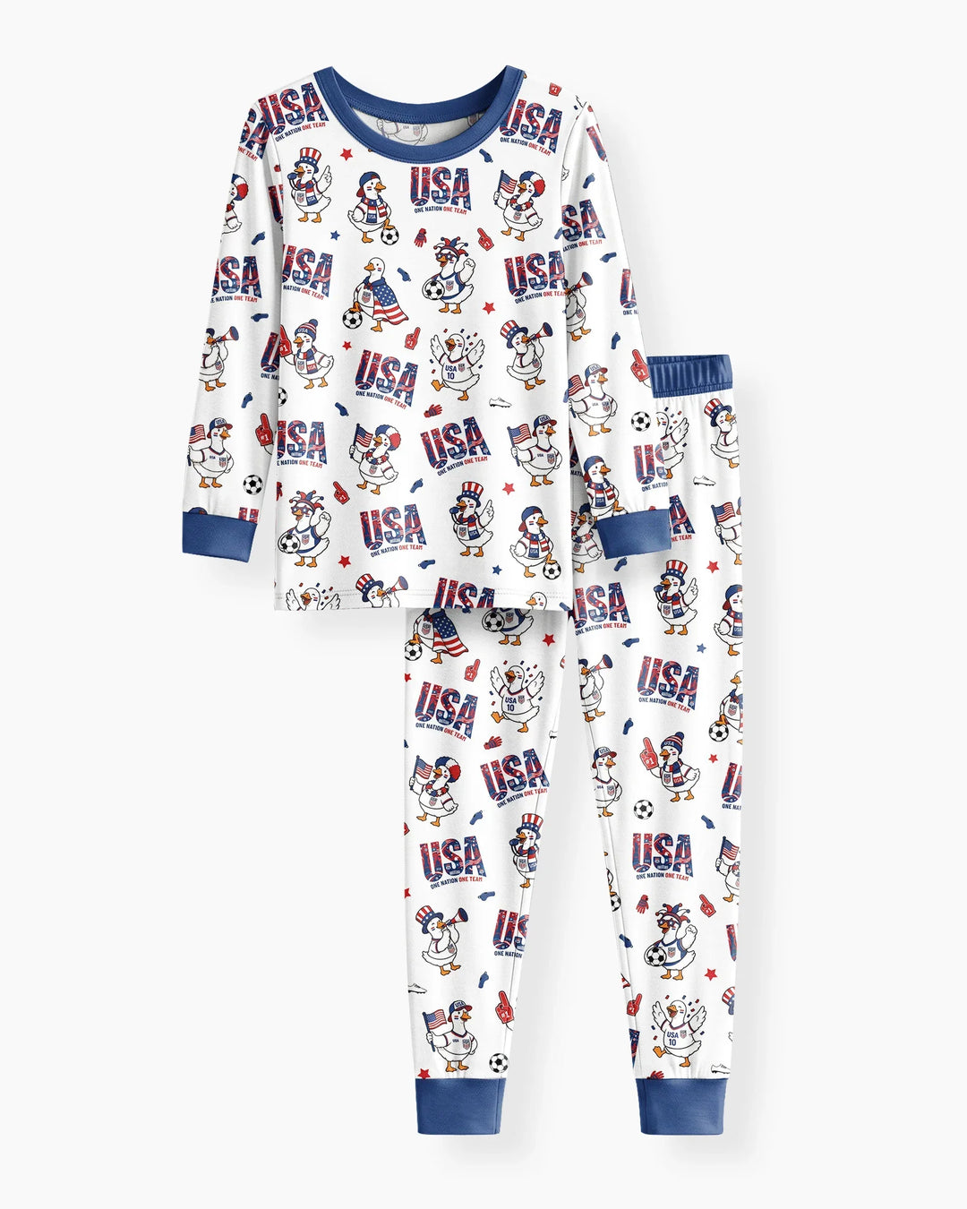 Conjunto de pijama de dos piezas de bambú con mangas largas, plantilla PERSONALIZADA
