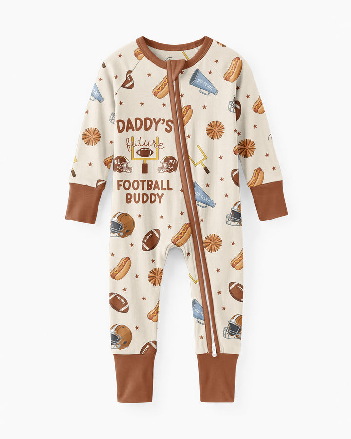 Daddy's Future Football Buddy Bamboo Convertible Zippy