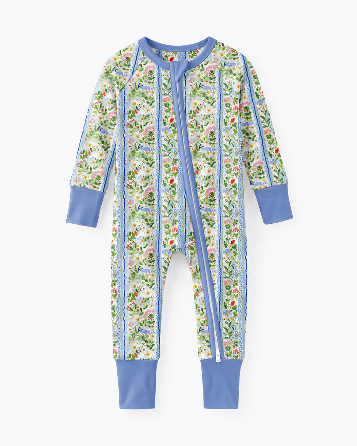 Paste Floral Girl Bamboo Convertible Zippy
