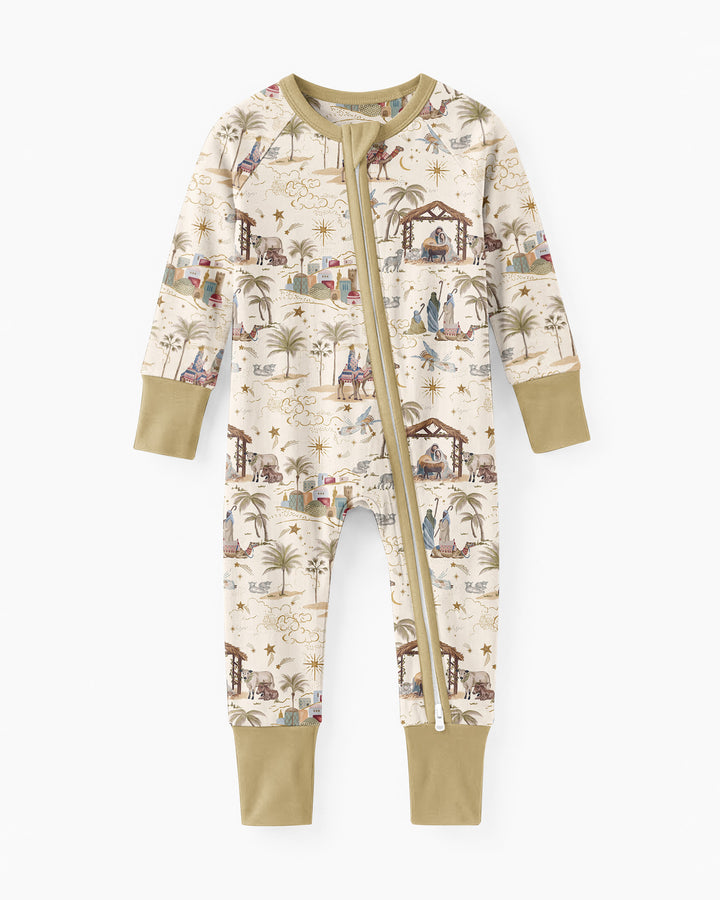 Silent Night Nativity Bamboo Convertible Zippy