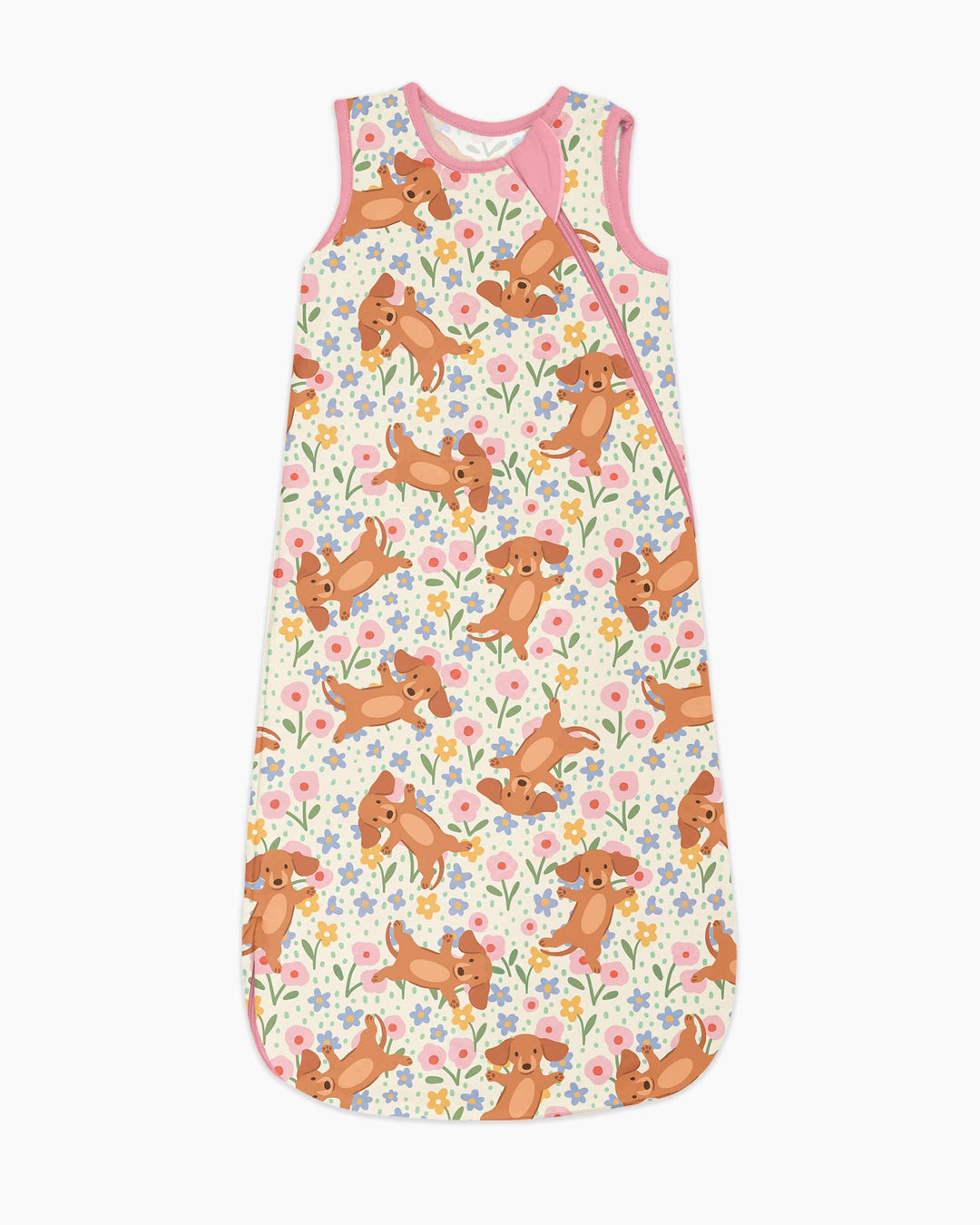 Dachshund Blooms Family Matching Bamboo Sleep Bag