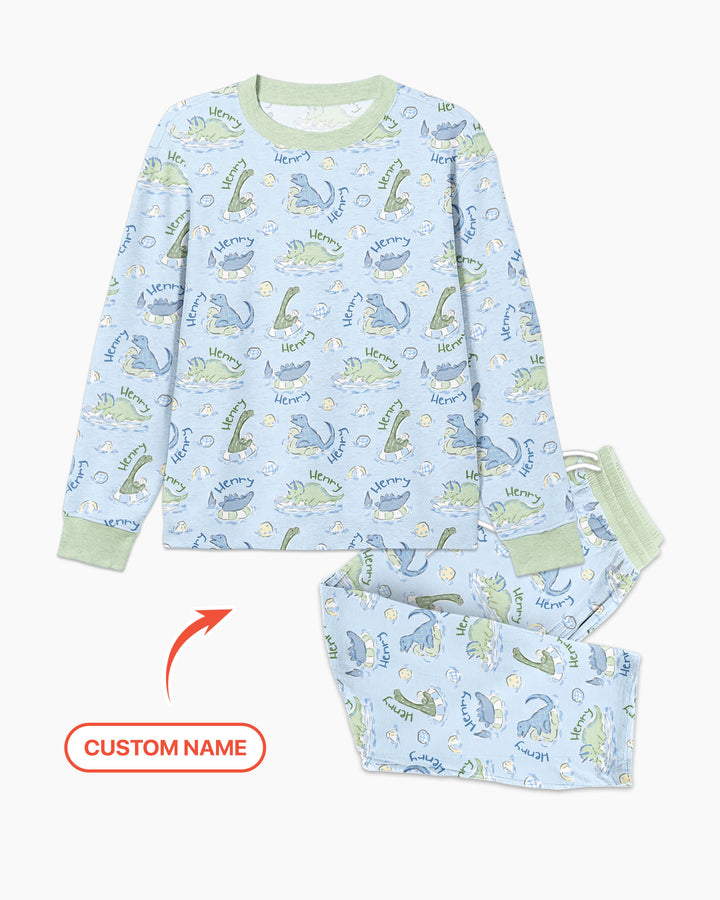 plantilla de Conjunto de Pijama de Bambú Personalizado para Hombre
