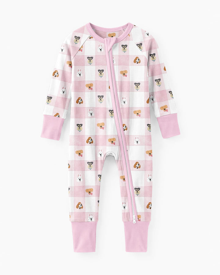 Plaid Pals Family Matching Bamboo Convertible Zippy