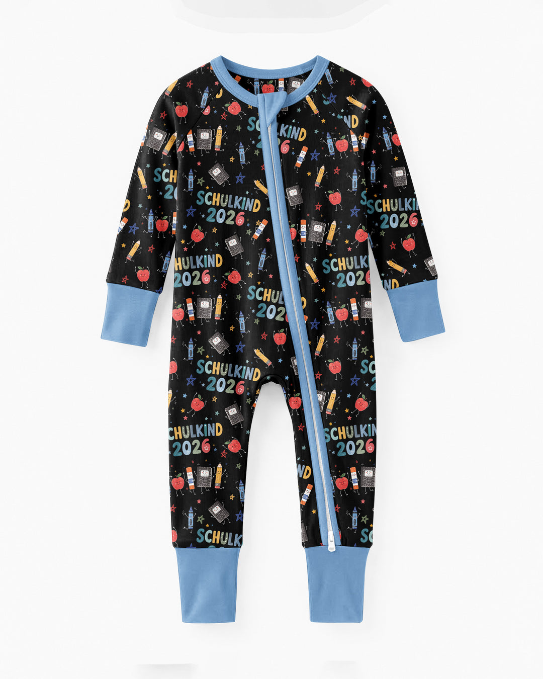 Gerippte Babykleidung mit individuellem Foto - Weich &amp; Skizzenhaft